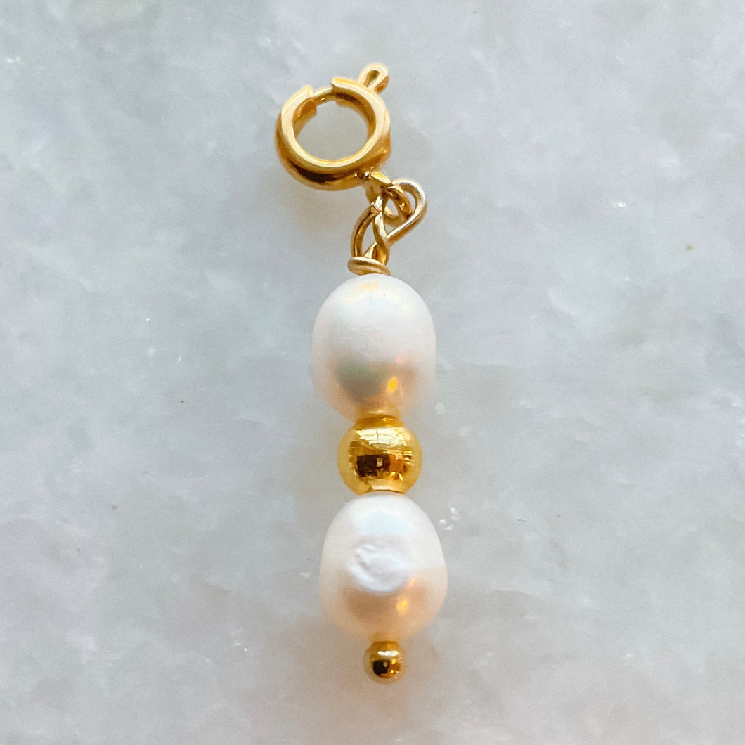 Pearl Bead Pearl Charm