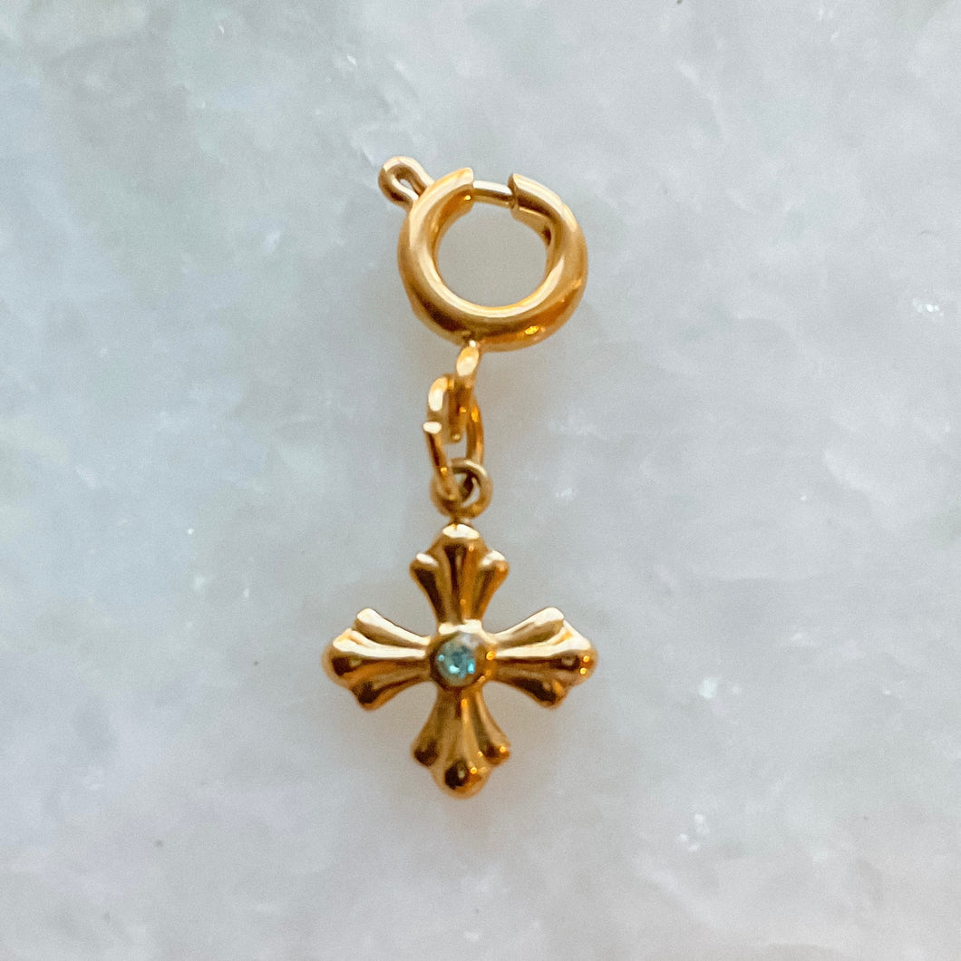 Tiny Cross Charm