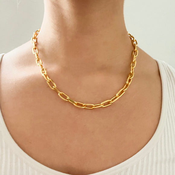 Chain for Women Gold Chunky Chain Necklace for Teen Girls Punk Charm  Necklace