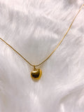 Double-sided Heart necklace tarnish free