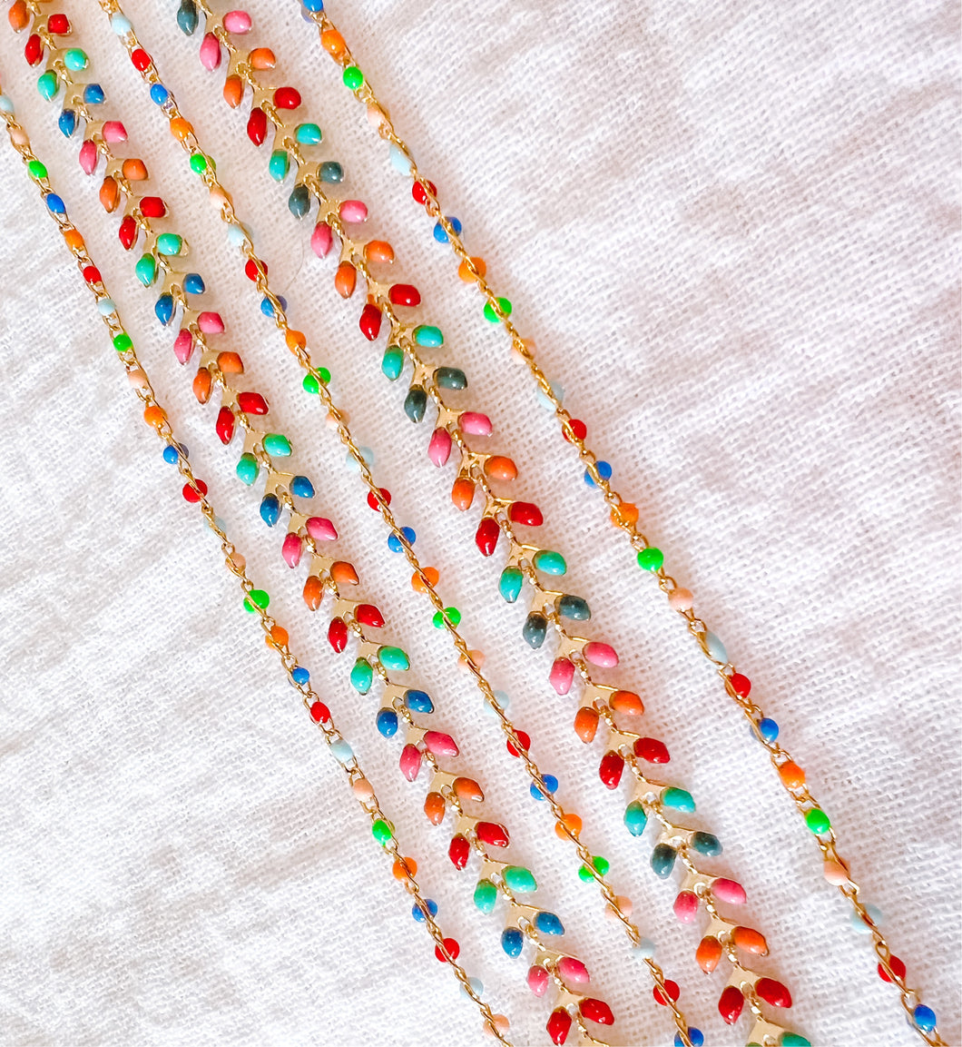 Beaded necklaces